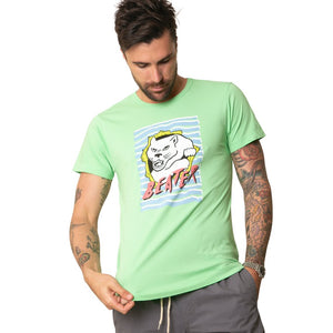 BEATER RIP SS TEE LIME GREEN | CATCH SURF | S | 