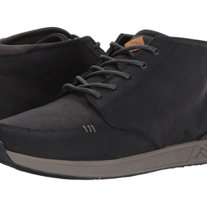 REEF Rover Mid Blk/Grey Oiled Leather | REEF | 9 | 