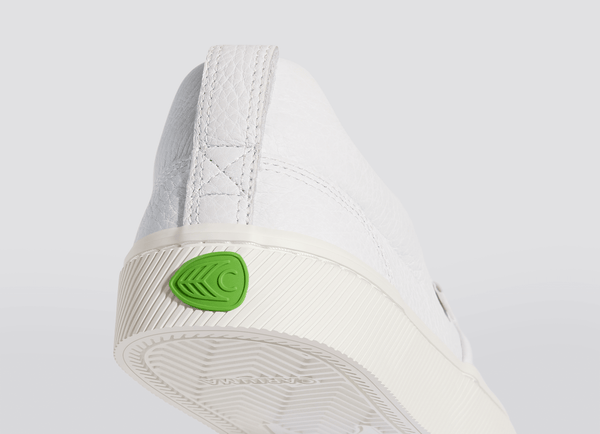 SLIP-ON White Premium Leather Sneaker Men