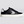 SALVAS Black Leather Off-White Logo Sneaker Women