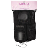 Impala Roller Skates Adult Protective Set - Black