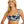 Womens - Swim Top - Bandeau Bikini Top - Bayside - Hibiscus Black