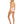 Womens - Swim Top - Trapezium Bikini Top - Evergreen - Liberty Coral
