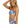 Womens - Swim Bottom - High Waist Bikini - Hallie - Multi Floral
