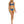 Womens - Swim Bottom - Regular Brief Bikini - Blue Navy Hibiscus