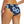 Womens - Swim Bottom - Regular Brief Bikini - Blue Navy Hibiscus