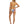 Womens - Swim Top  - Sliding Tie Bikini Top - Poseidon - Multi Floral