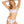 Womens - Swim Top - Bandeau Bikini Top - Pebble Pink