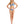 Womens - Swim Top - Trapezium Bikini Top - Pebble Blue