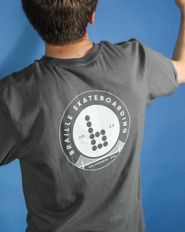 Braille Grey Gate Bridge Skate Tee Shirt