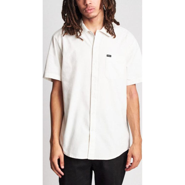Charter Oxford S/S Woven - Off White