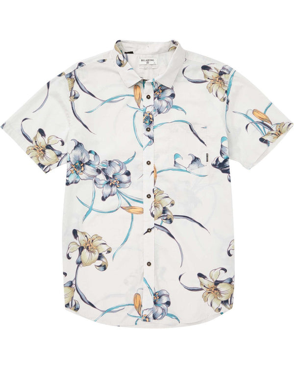 Sundays Floral Short Sleeve Woven Shirt | Billabong | M | 