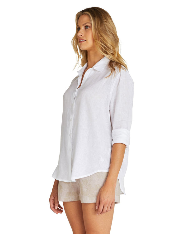 Womens Classic L/S Shirt - White