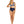 Womens - High Waist Bikini Bottom - Navy