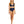 Womens - Trapezium Bikini Top - Navy