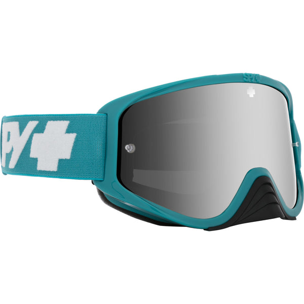 Woot Race Checkers Teal - HD Smoke with Silver Spectra Mirror - HD Clear | Spy | Checkers Teal | 